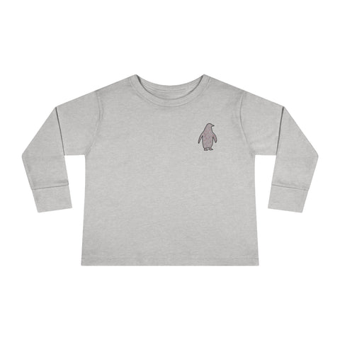 Penguin Fidel Alphabets Toddler Long Sleeve Tee